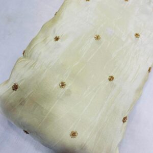Cosmos Silk Handwork Beads Embroidery